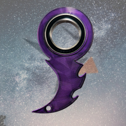 MoonKnife Dark Violet